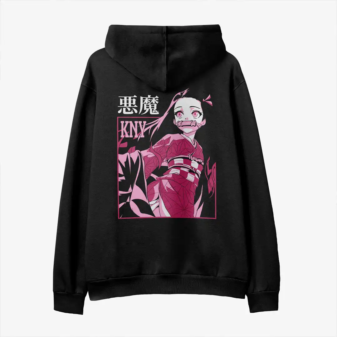 Sweatshirt para Fãs Demon Slayer - Nezuko Sweatshirt para Fãs Demon Slayer - Nezuko