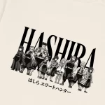 T-shirt para Fãs Demon Slayer - Hashira - Image 2