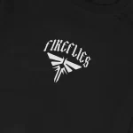 T-shirt para fãs The Last of Us – Fireflies Preto - Image 4