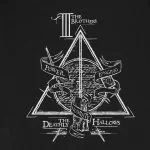 T-shirt para fãs Harry Potter – Deadly Hallows - Image 2