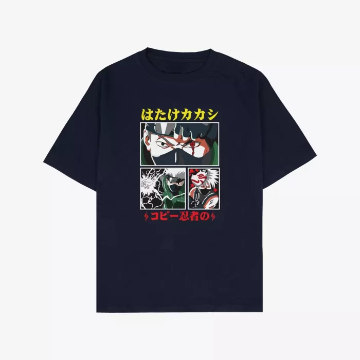 T-shirt para fãs Naruto - Lightning Blade