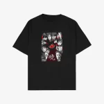T-shirt para fãs Naruto – Akatsuki Crew