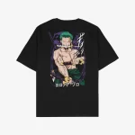 T-shirt para fãs One Piece – Zoro