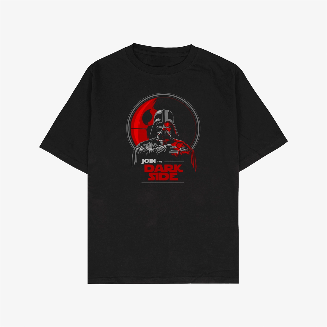 T-shirt para fãs Star Wars - Join the Dark Side T-shirt para fãs Star Wars - Join the Dark Side