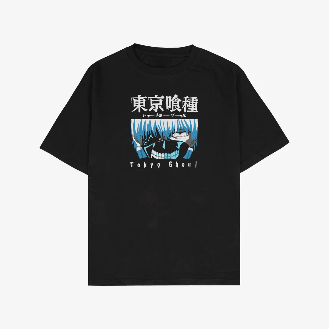 T-shirt para fãs Tokyo Ghoul-Kaneki T-shirt para fãs Tokyo Ghoul-Kaneki