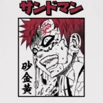 T-shirt para fãs Naruto – Sand Wall - Image 2
