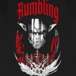 T-shirt para fãs Attack on Titan – Rumbling - Image 2