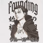 T-shirt para fãs Attack on Titan – Founding