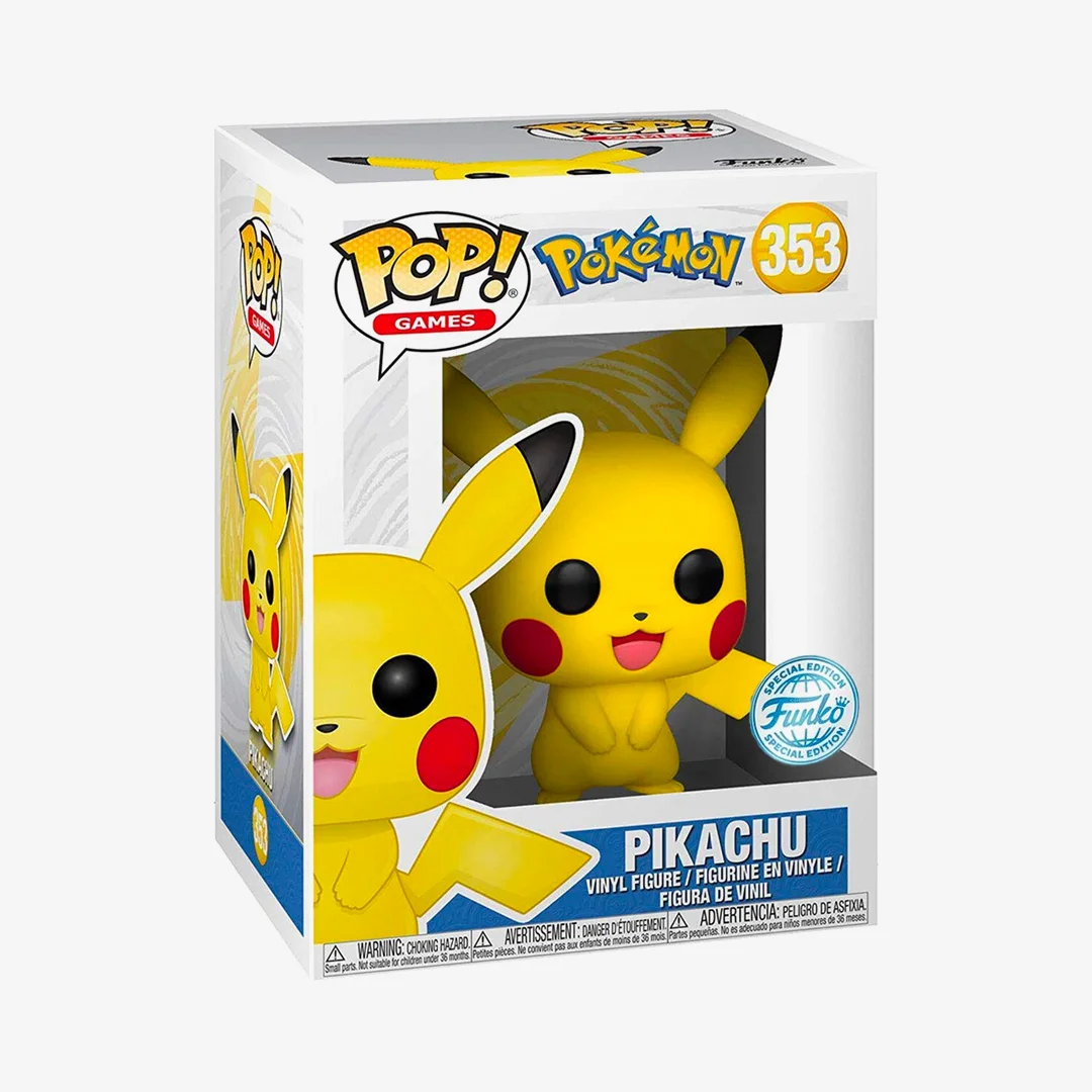 montagem funko pop_0028_Layer 148 Pokemon – Funko POP! Pikachu #353 - Image 2