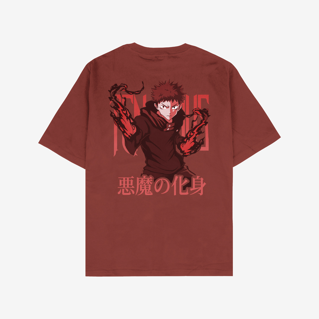 T-shirt para fãs Jujutsu Kaisen – Yuji Itadori T-shirt para fãs Jujutsu Kaisen – Yuji Itadori
