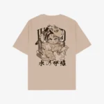 T-shirt para fãs Demon Slayer - Water Breathing (aqua?)