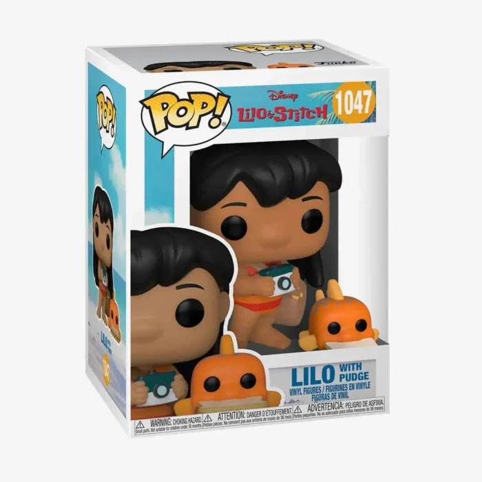 Lilo & Stitch – Funko POP! Lilo W/Pudge #1047 - Image 2