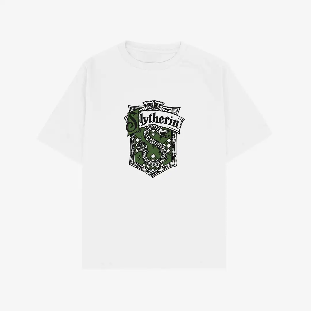 T-shirt para fãs Harry Potter – Slytherin T-shirt para fãs Harry Potter – Slytherin - Image 1