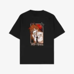T-shirt para fãs Chainsaw Man - Makima Bite
