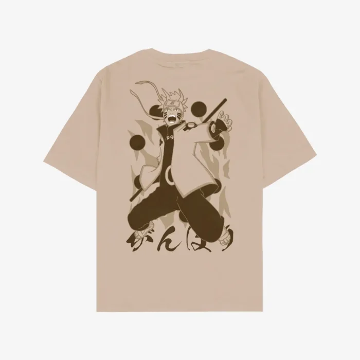 T-shirt para fãs de Naruto Kurama Sennin Sage mode