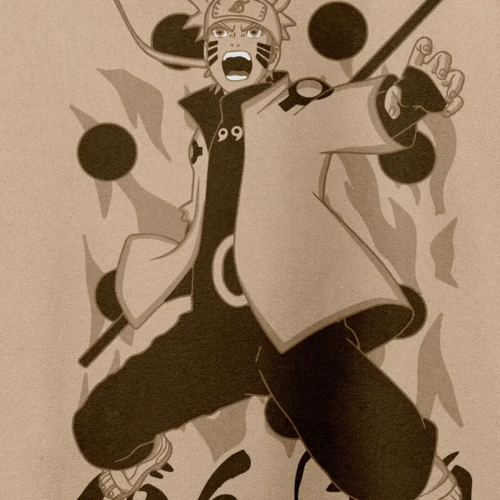 Sweatshirt para fãs Naruto - Ganbari - Image 2