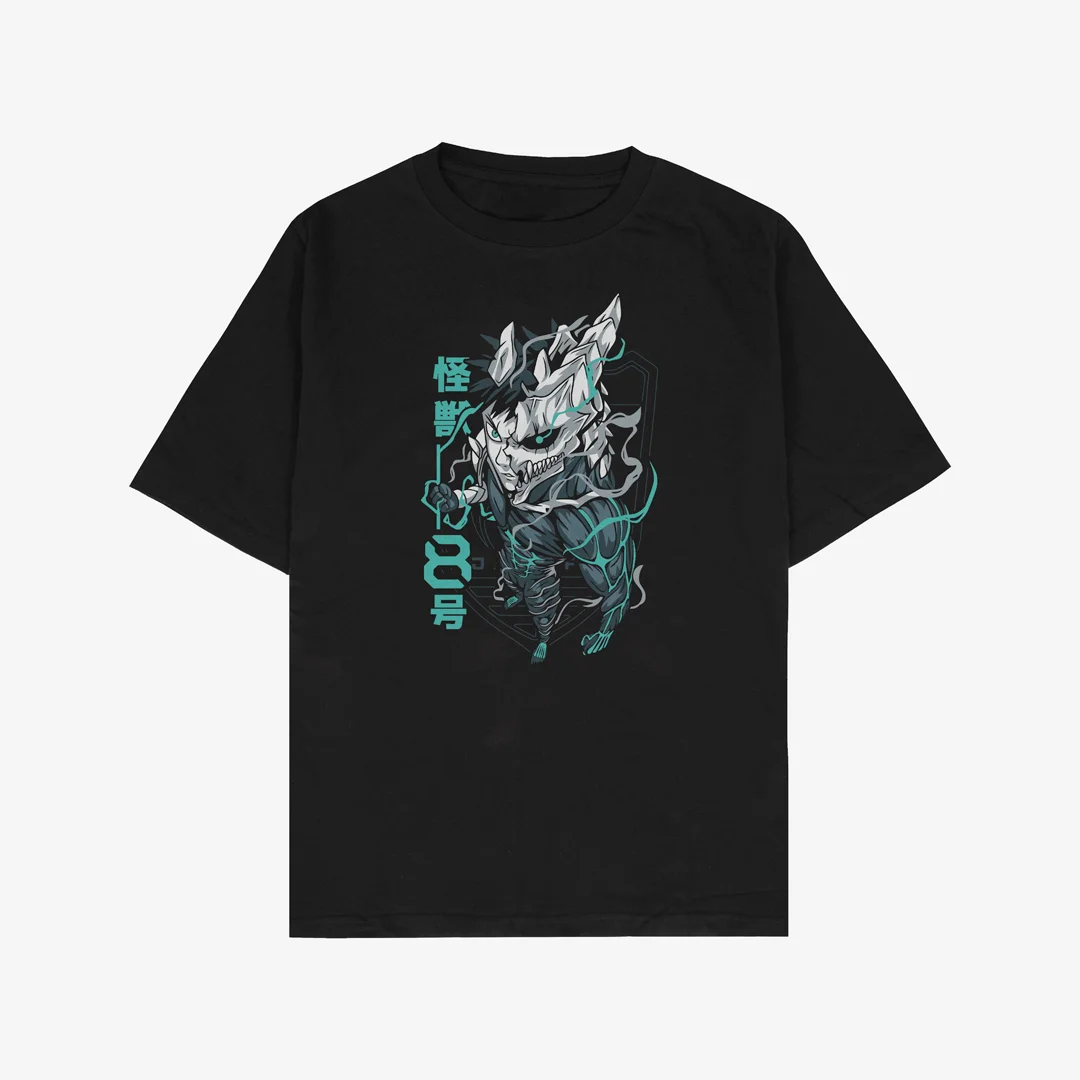 T-shirt para fãs de Kaiju nº8 e Kafka Hibino T-shirt para fãs de Kaiju nº8 e Kafka Hibino