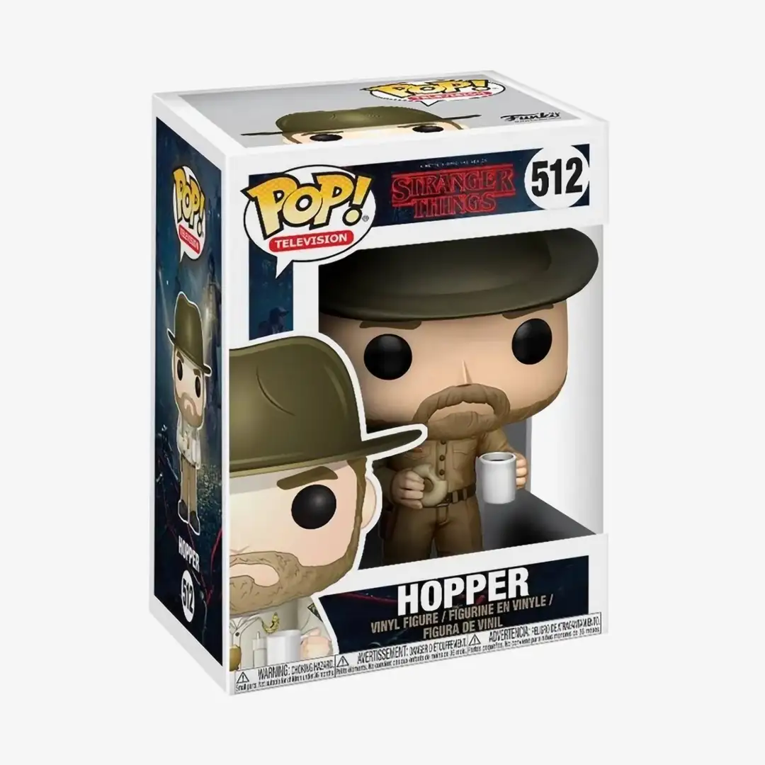 Stranger Things – Funko POP! Hopper #5121 Stranger Things – Funko POP! Hopper #512 - Image 2