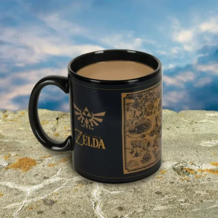 The Legend of Zelda - Caneca Muda C temperatura - Mapa