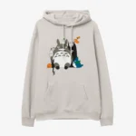 Hoodie com capuz para fãs de Studio Ghibli, Spirited Away e My Neighbor Totoro