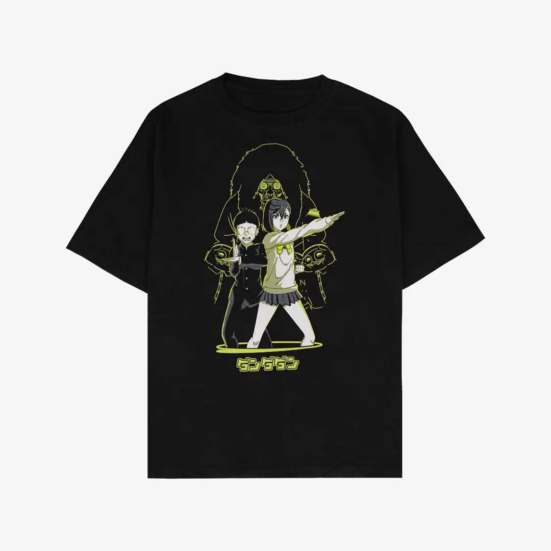 T-shirt para fãs Dan da Dan – Neon Gang11 T-shirt para fãs Dan da Dan – Against All - Image 1