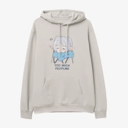 Sweatshirt para fãs Frieren – Too Much People Peopling
