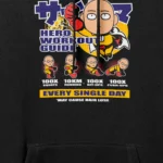Sweatshirt para fãs One Punch Man – Hero Workout Guide - Image 2