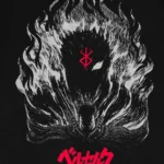 T-shirt para fãs Berserk – Gut's Shadow - Image 2