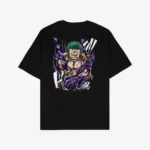 T-shirt para fãs One Piece – Zoro's Swords