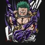 T-shirt para fãs One Piece – Zoro's Swords - Image 2