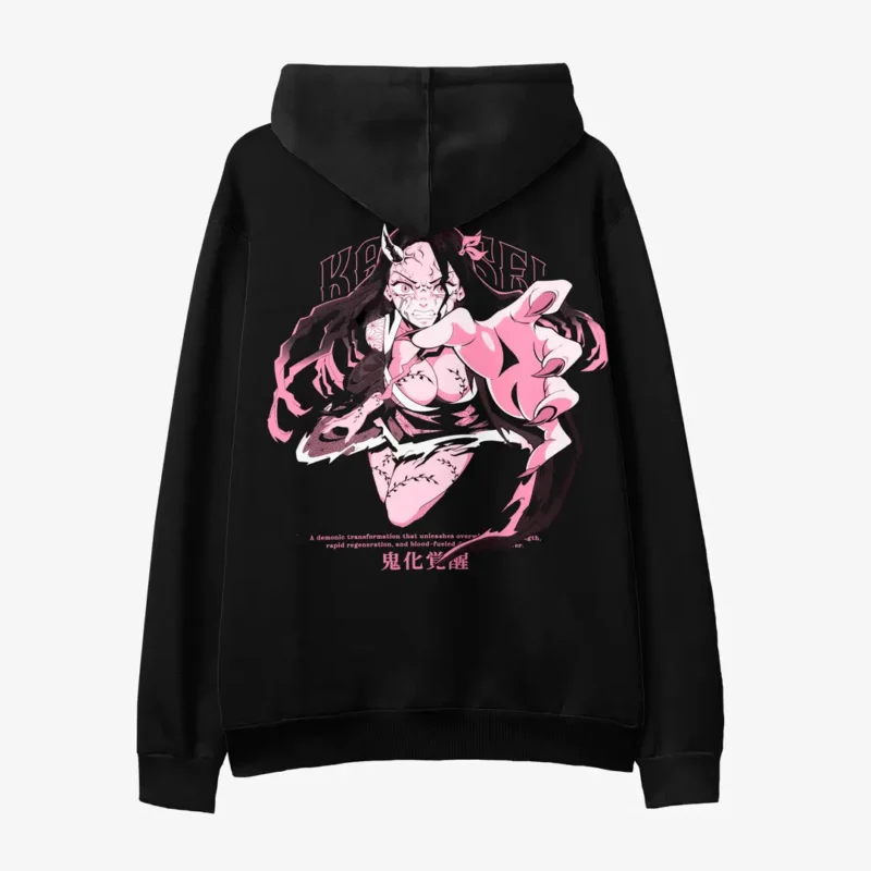 Hoodie Sweatshirt Demon Slayer Kimetsu no Yaiba Nezuko Kamado
