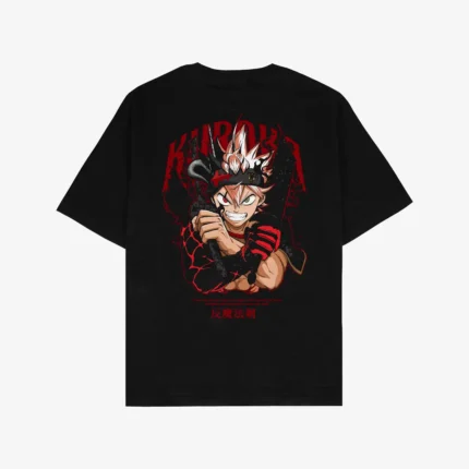 T-shirt para fãs Black Clover - Devil Union