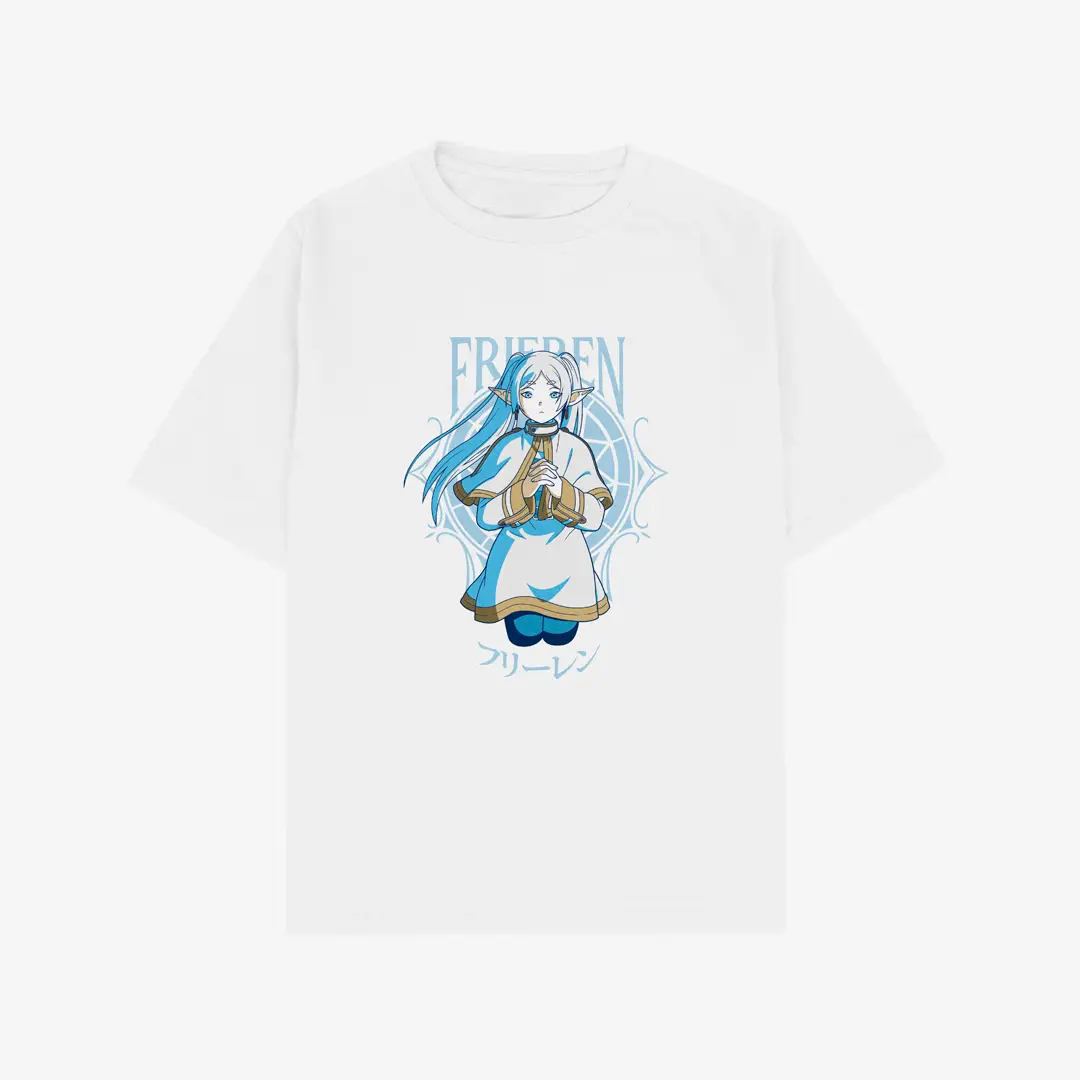 Untitled-1_0000s_0003_Layer 2 T-shirt para fãs Frieren - Frieren - Image 1